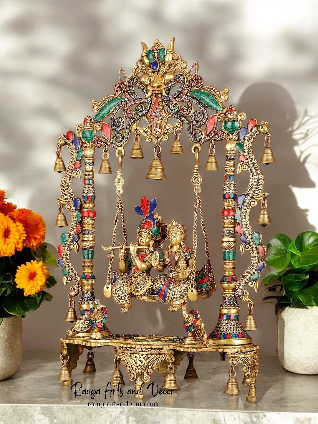 27” Radha krishna jhula