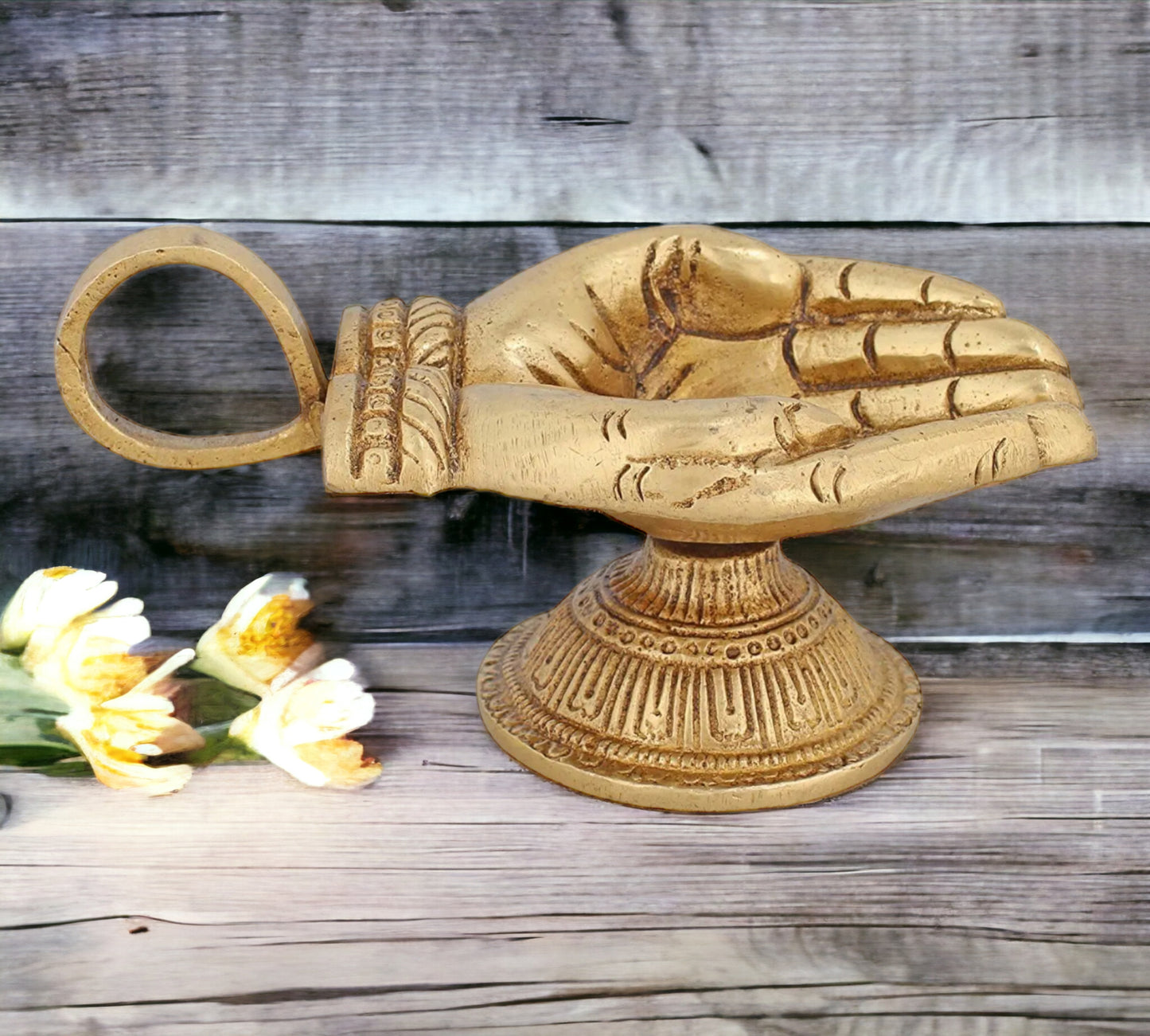 Hand Diyas (Set of 2)