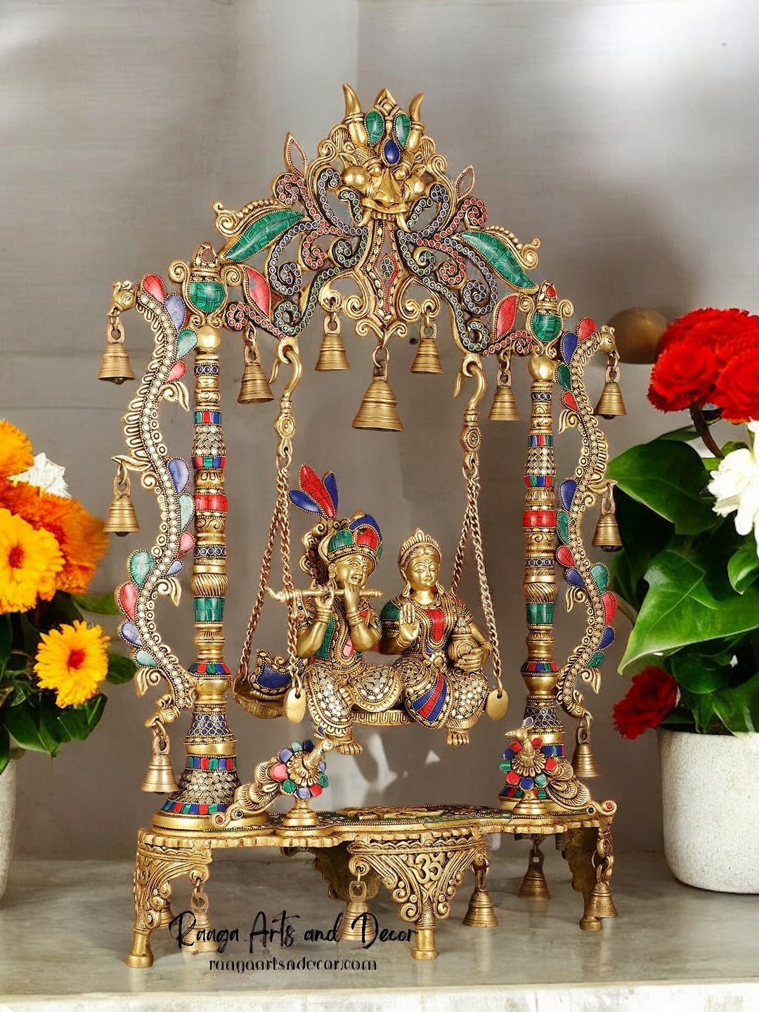 27” Radha krishna jhula