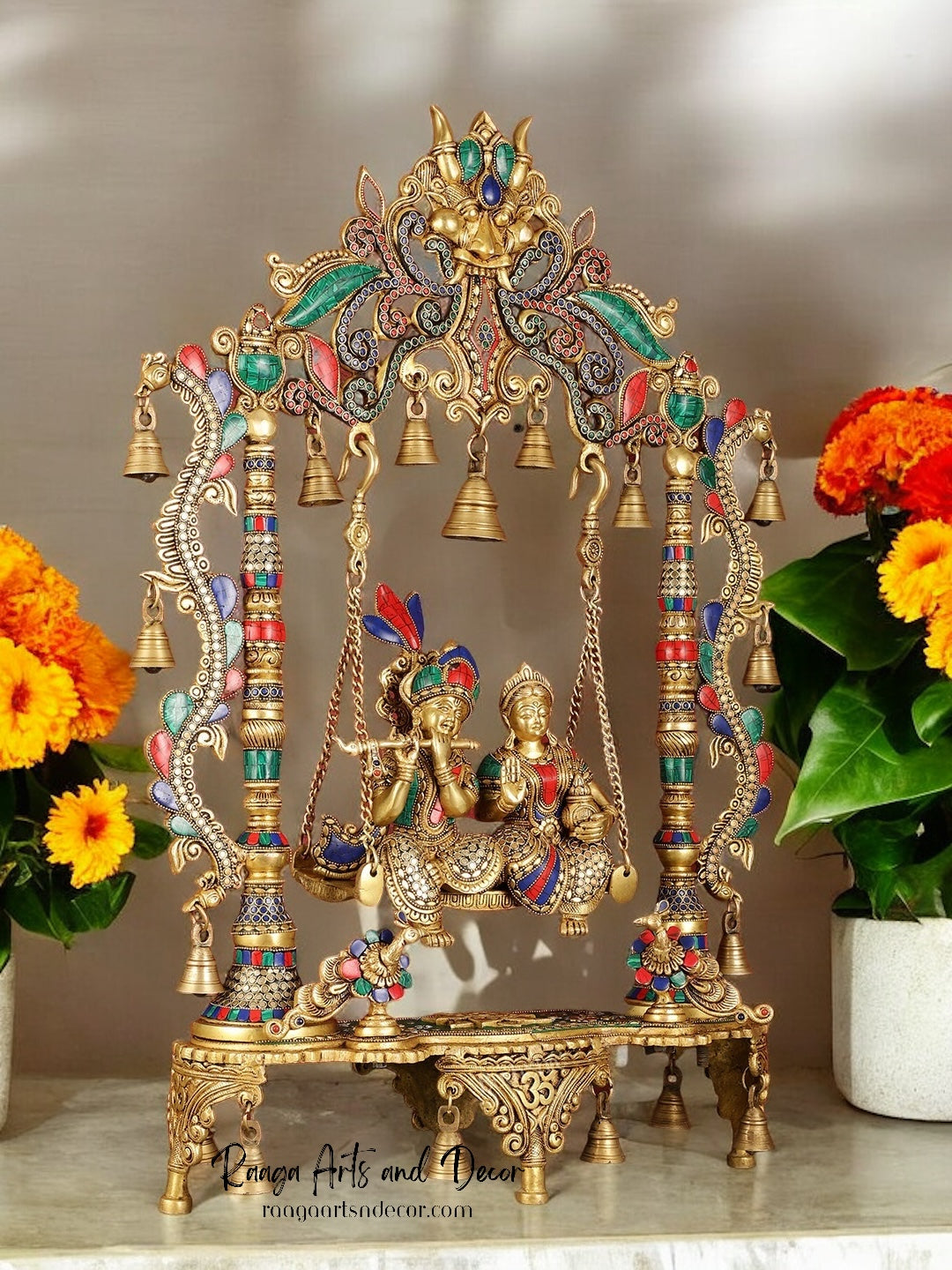 27” Radha krishna jhula