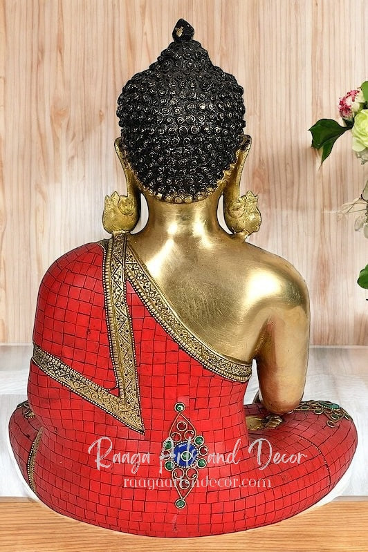 Brass buddha