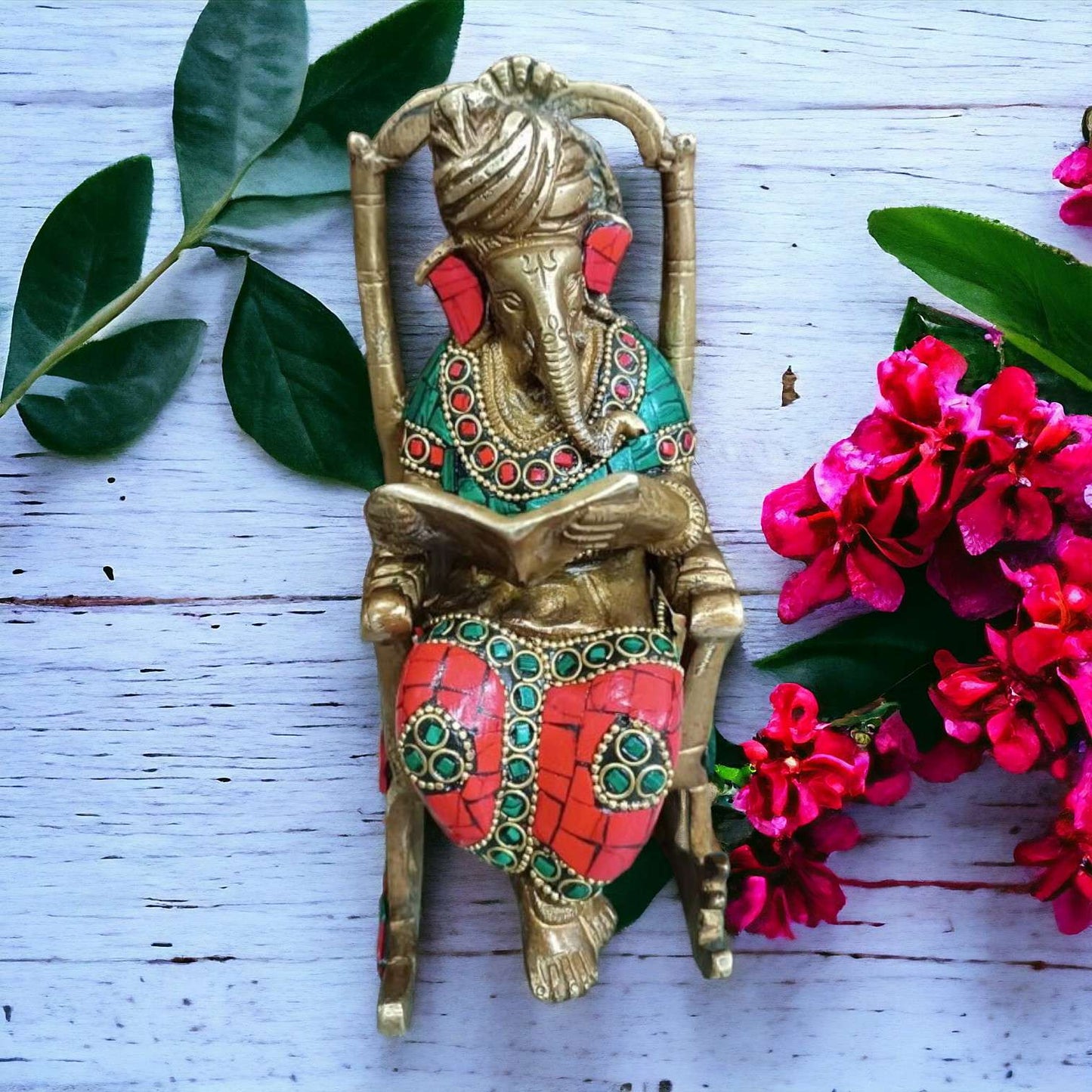 6" Rocking Chair Ganesha