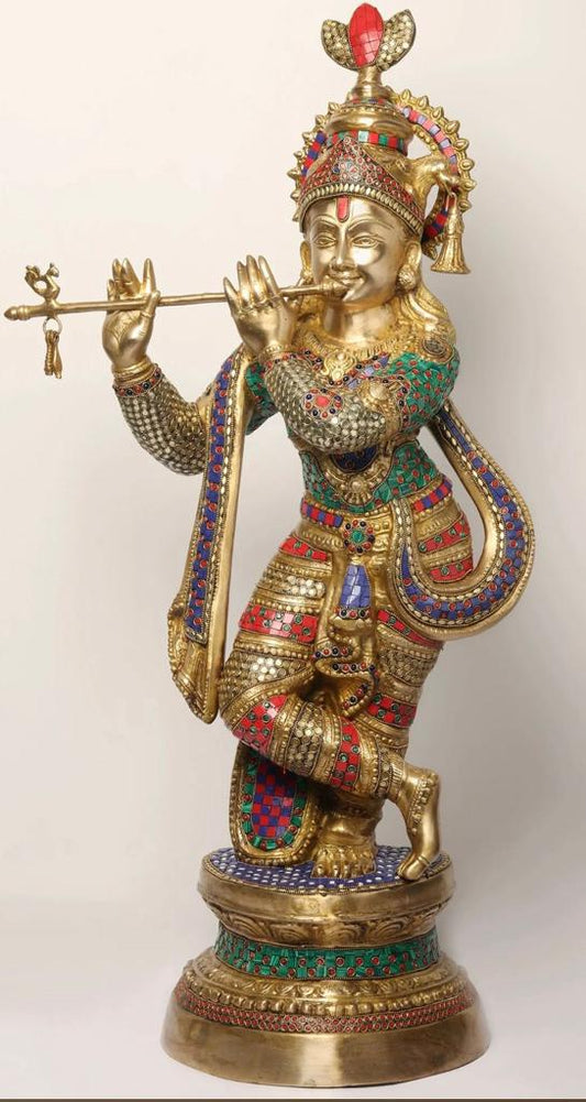 36" Murali Krishna Idol