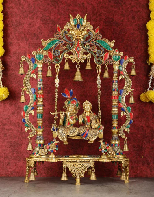 27” Radha krishna jhula